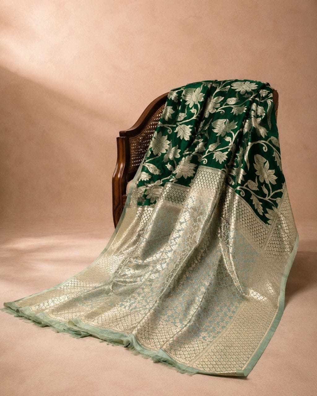 Crepe Silk Designer Saree
