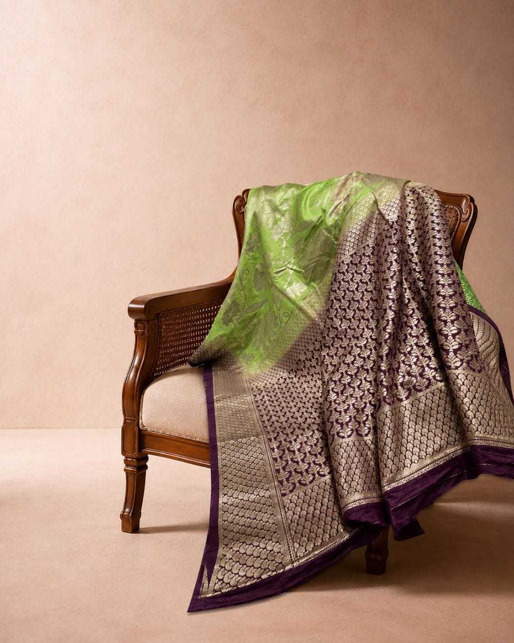 Crepe Silk Designer Saree