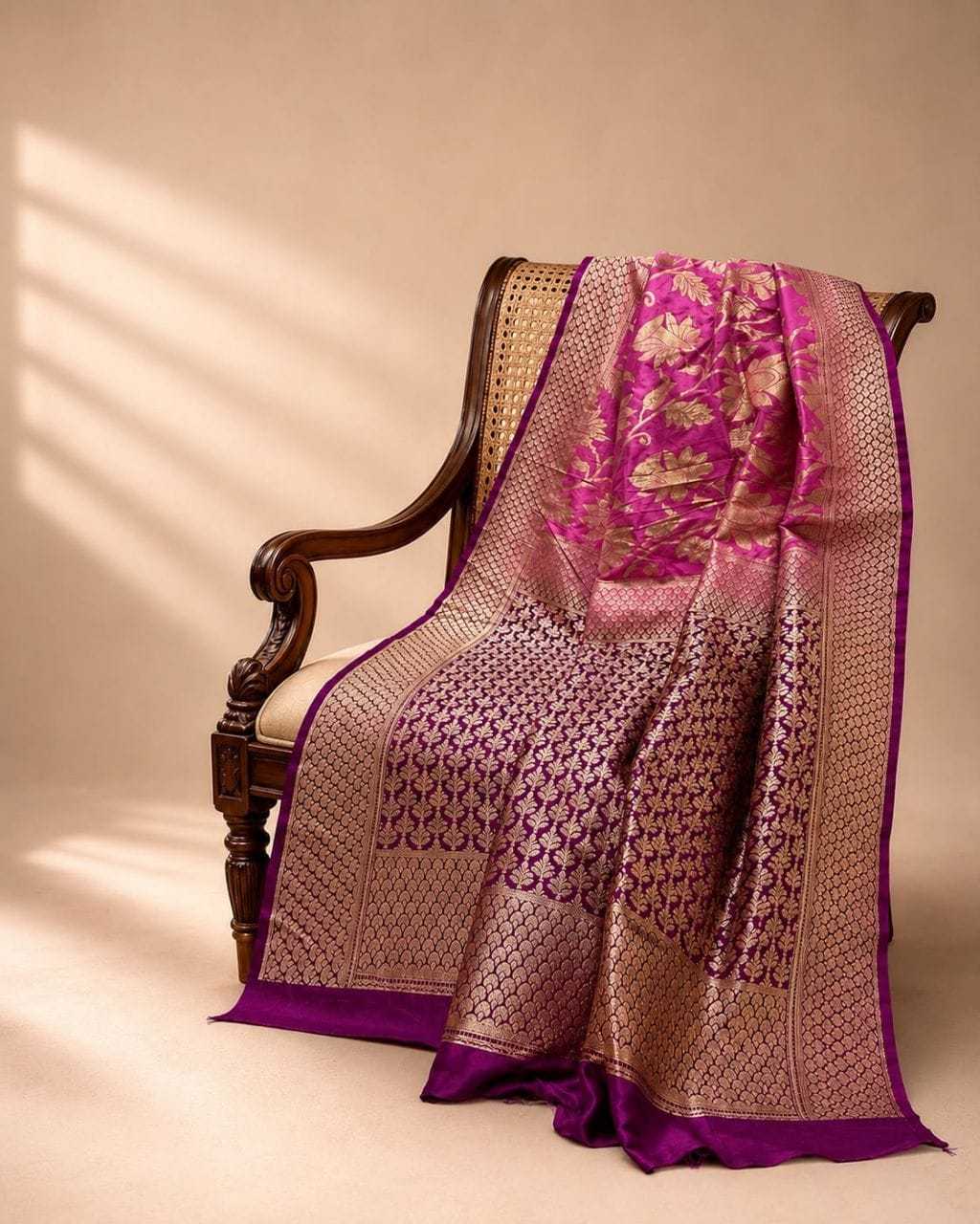 Crepe Silk Designer Saree