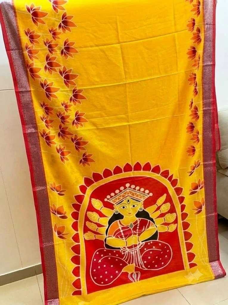 Tiful Linen Designer Saree