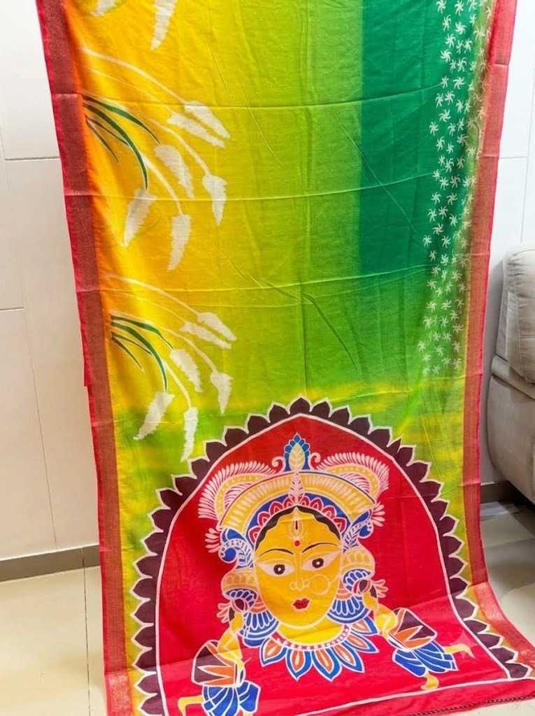Tiful Linen Designer Saree