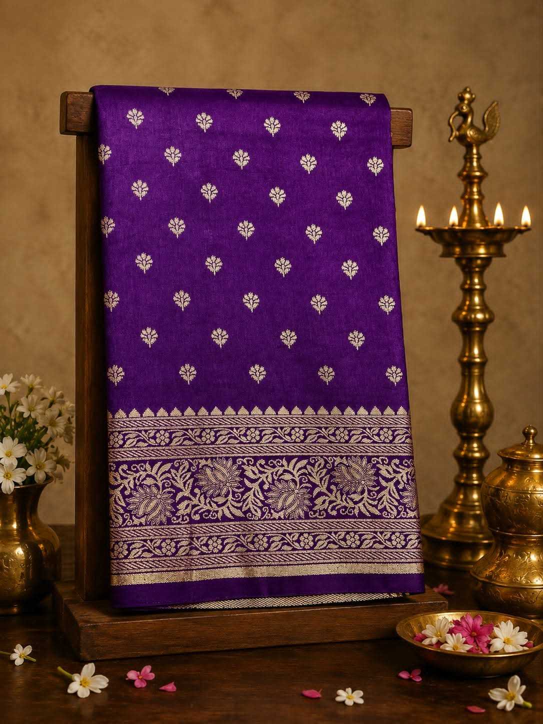 Zari Silk Butta Saree