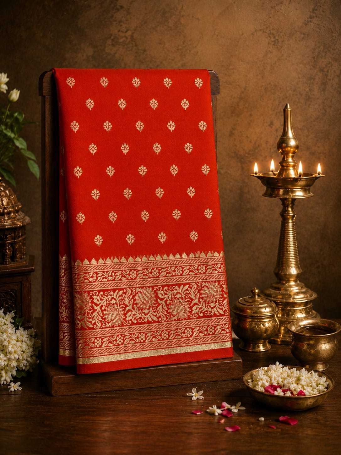 Zari Silk Butta Saree