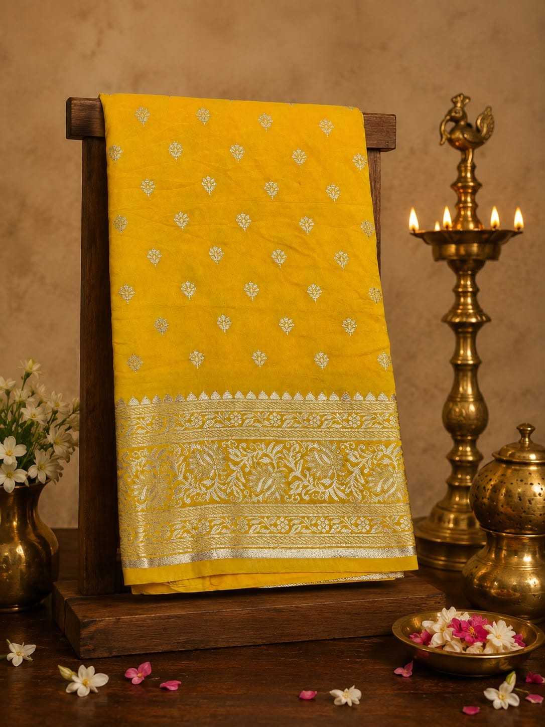 Zari Silk Butta Saree