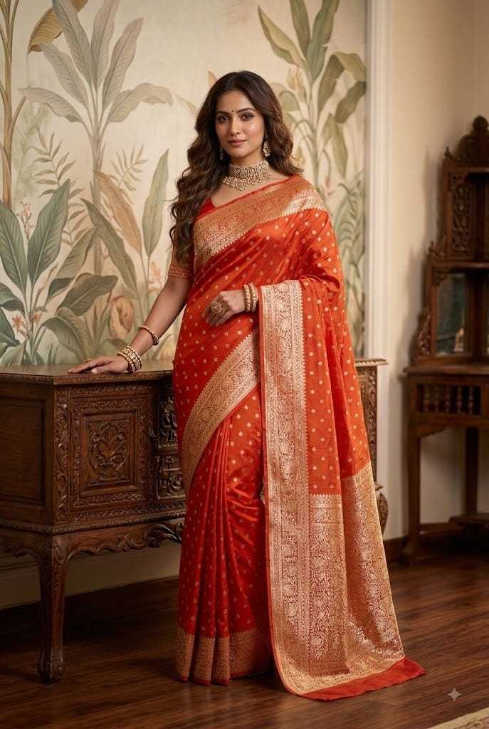 Zari Silk Butta Saree