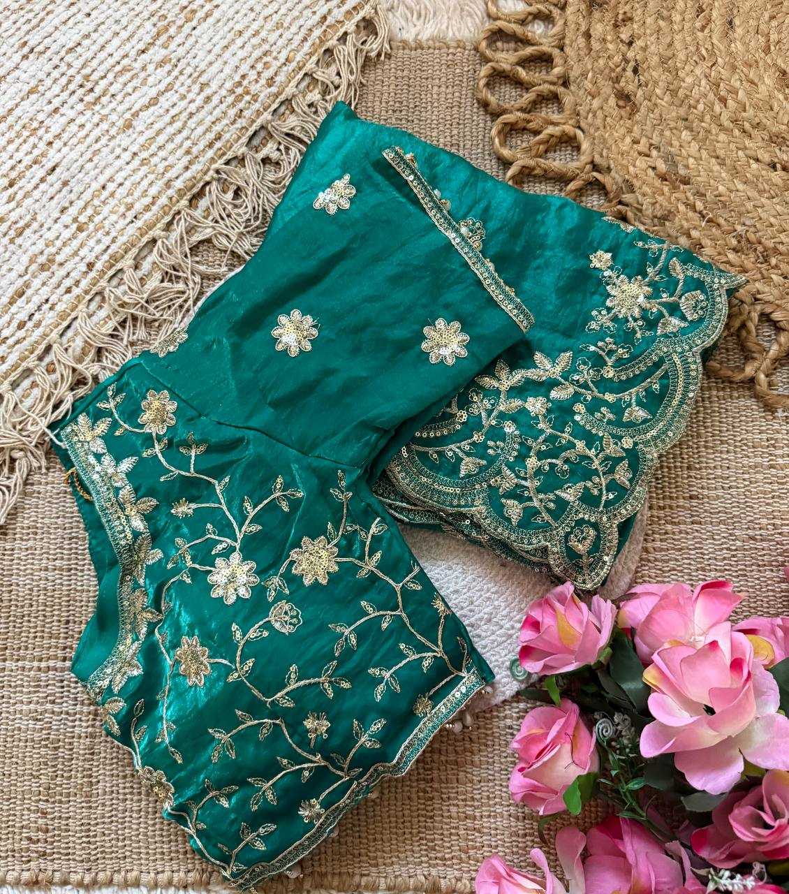 Satin Sequence Saree