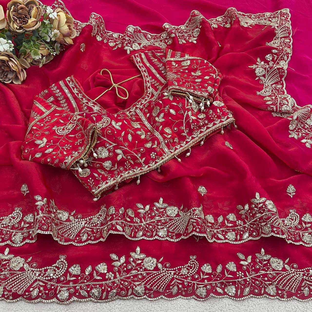 Fendy Sequence Saree