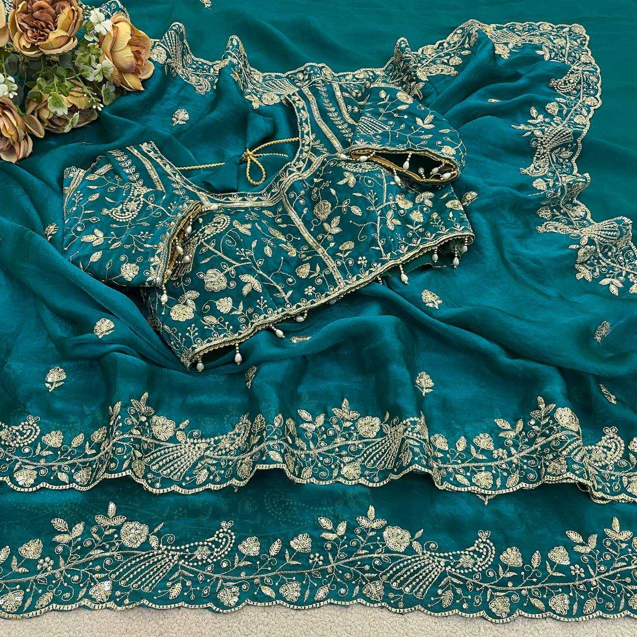 Fendy Sequence Saree