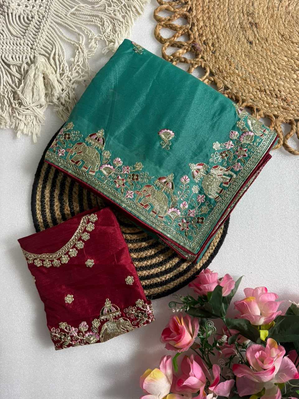 Georgette Designer Saree 907
