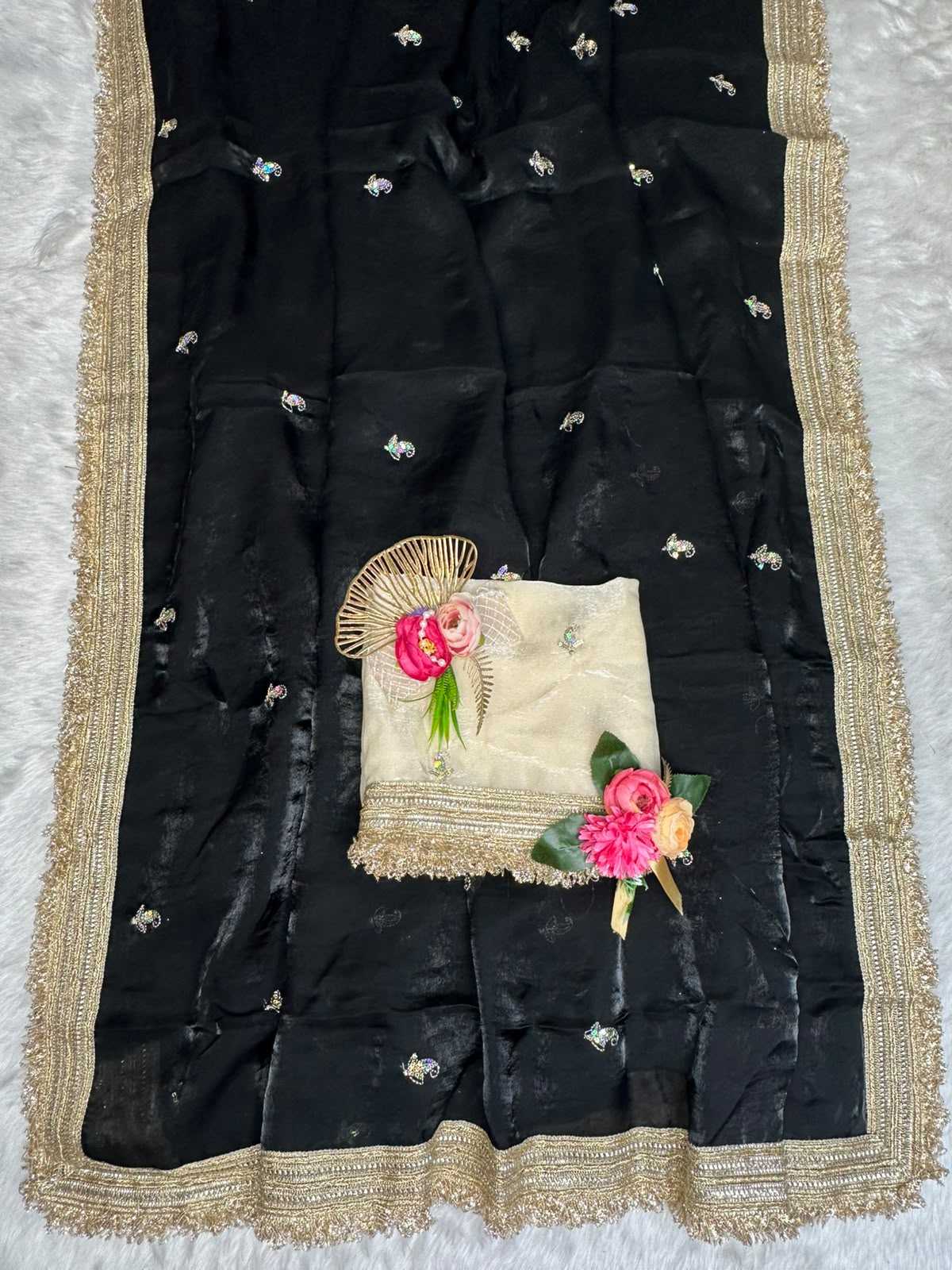 Funtoch Satin Designer Saree