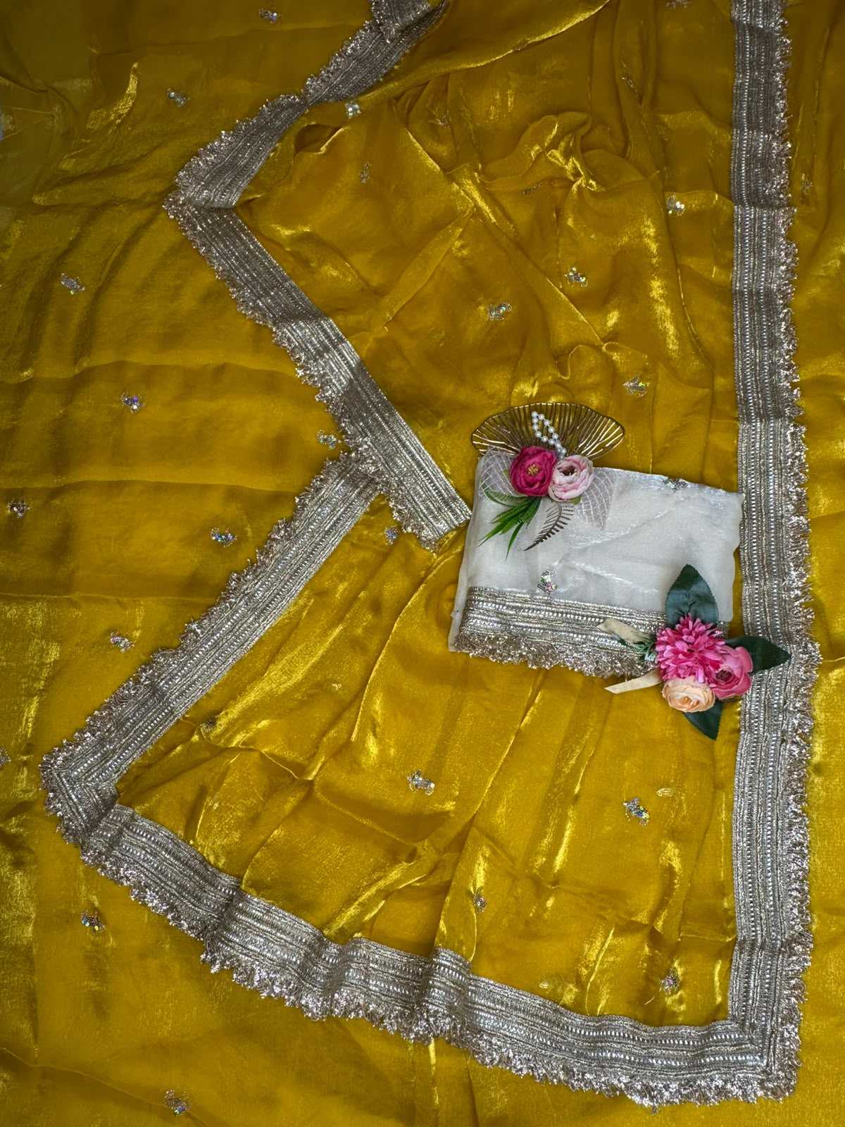 Funtoch Satin Designer Saree
