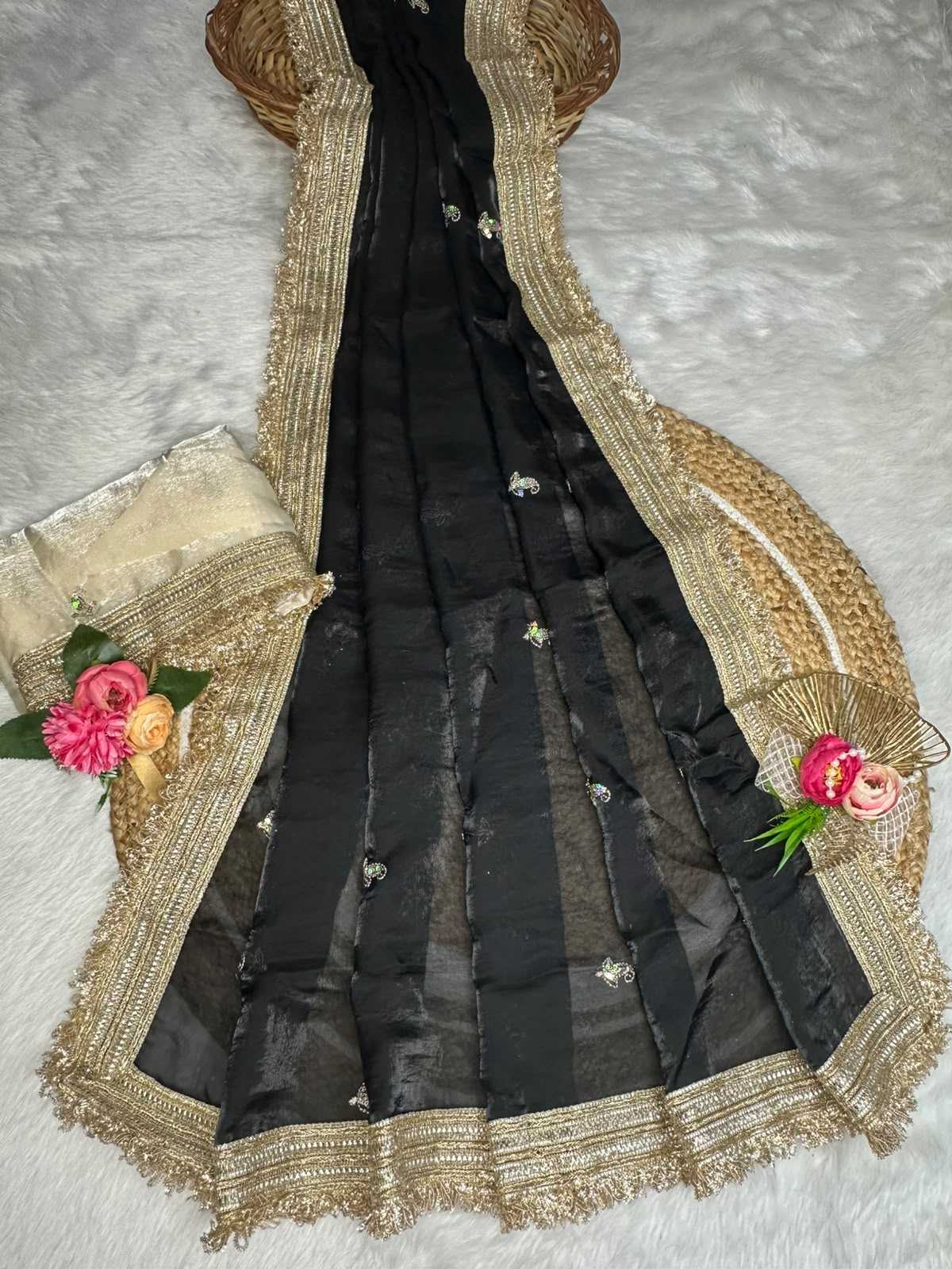 Funtoch Satin Designer Saree