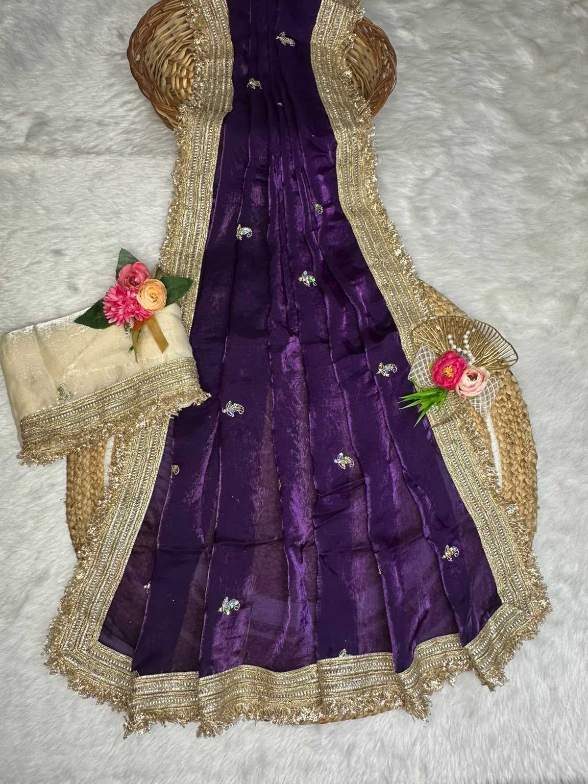 Funtoch Satin Designer Saree