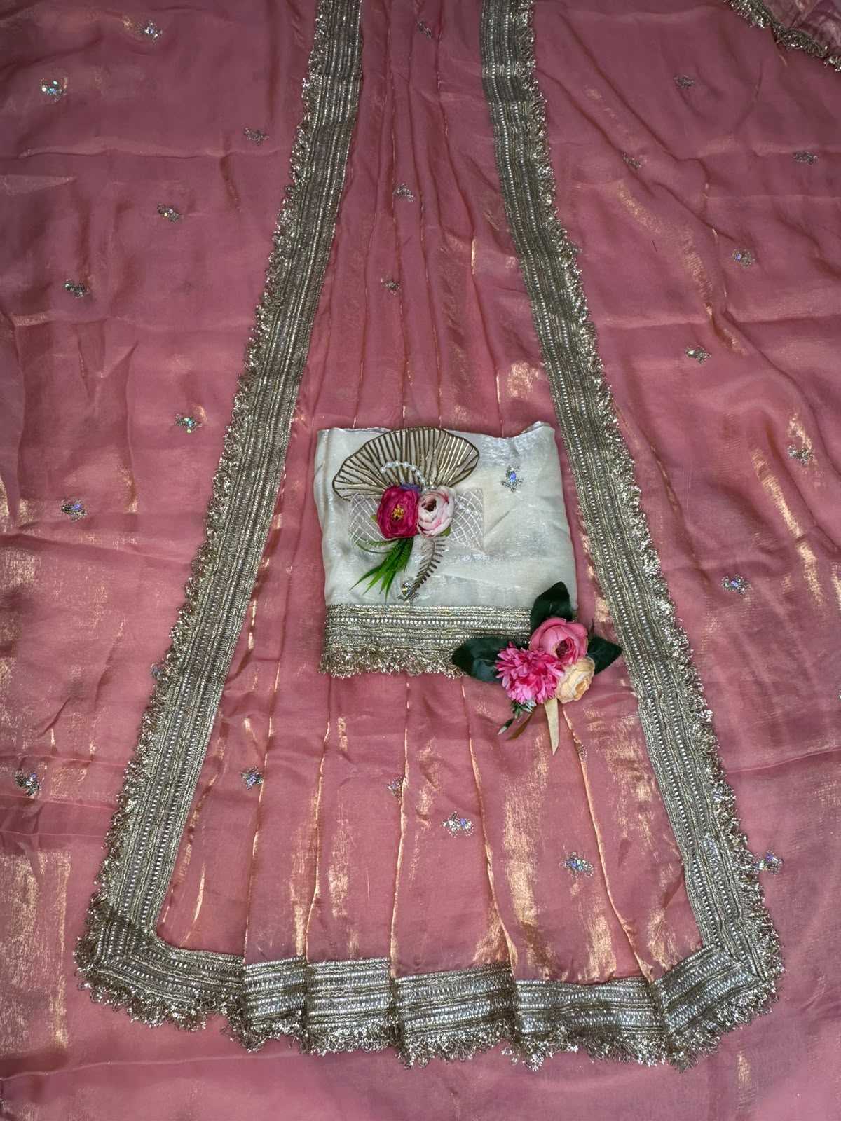 Funtoch Satin Designer Saree