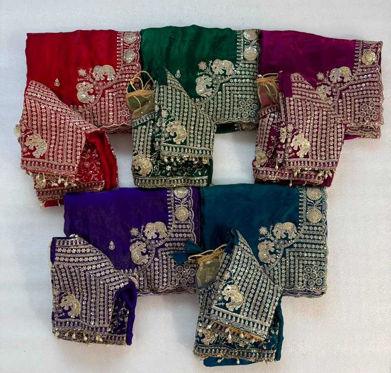 Manki Satin Designer Saree