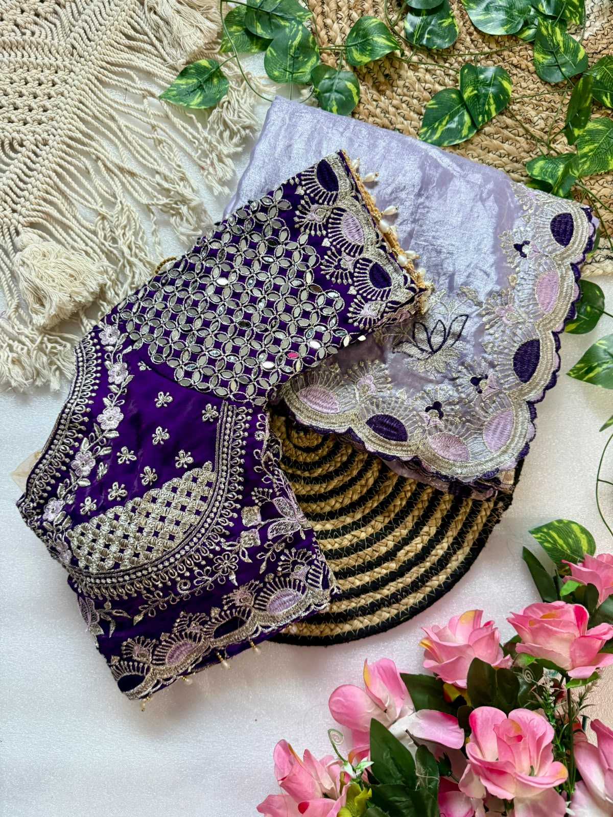 Pulkit Satin Sequence Saree