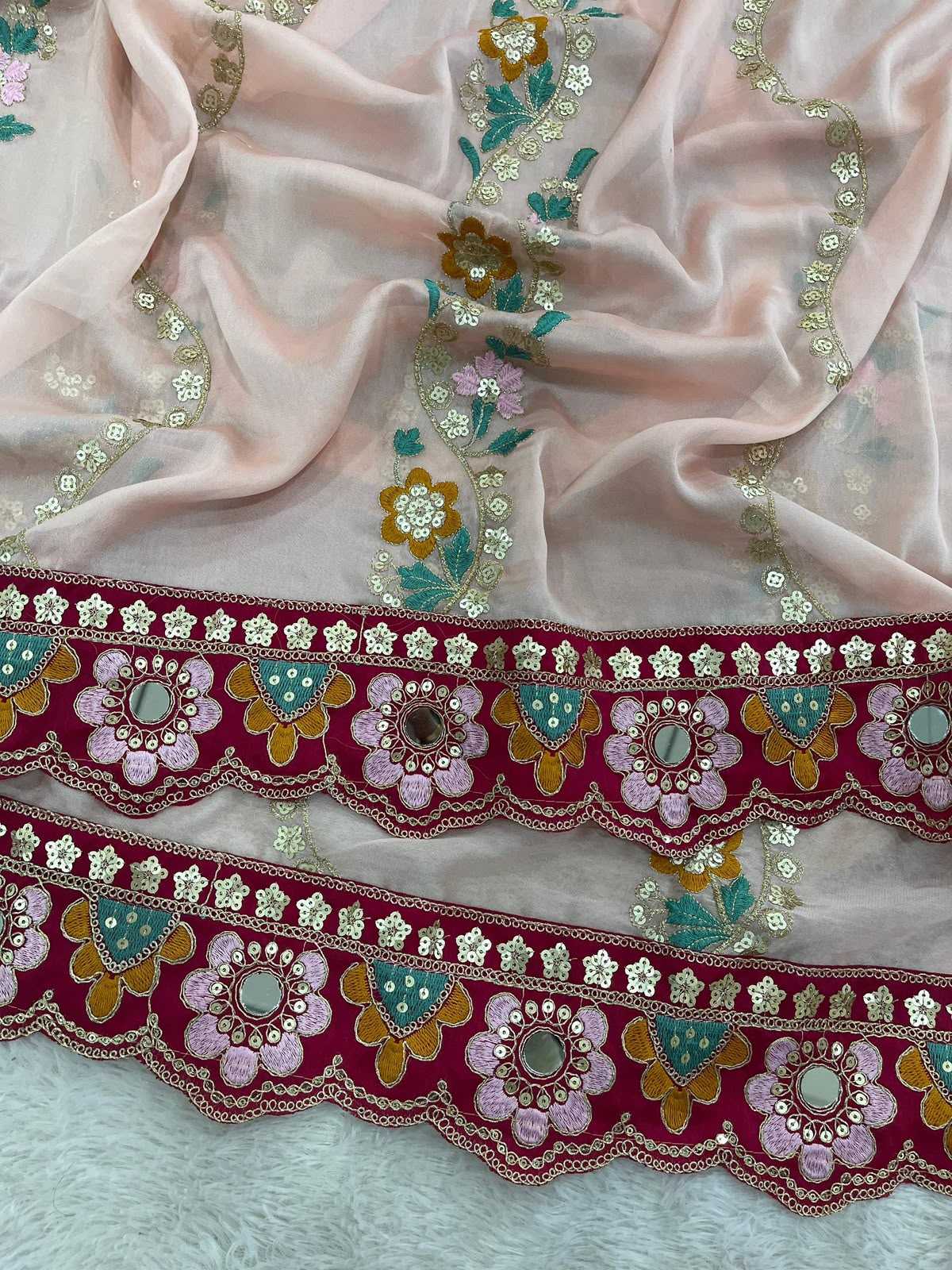 Rungta Rangoli Silk Party Wear Saree