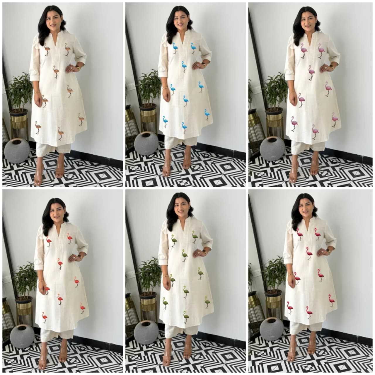 Khadi Cotton Festive Kurti