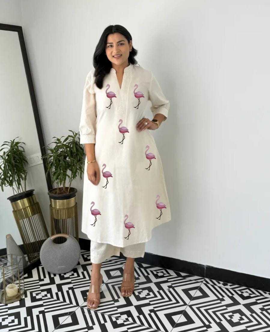 Khadi Cotton Festive Kurti