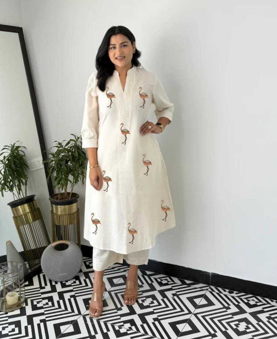Khadi Cotton Festive Kurti