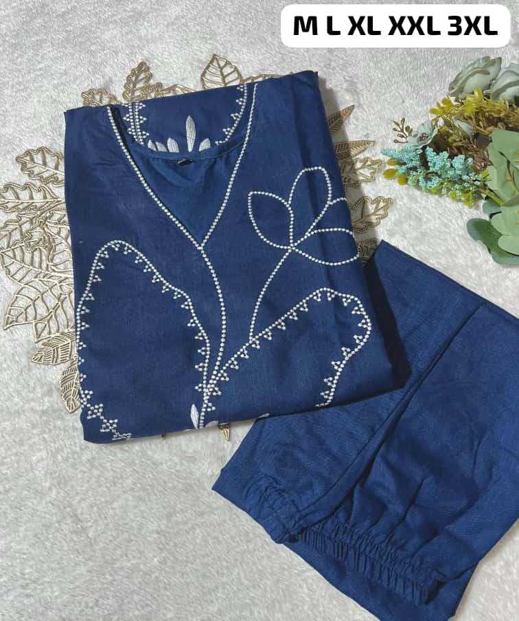 Teal Festive Kurti
