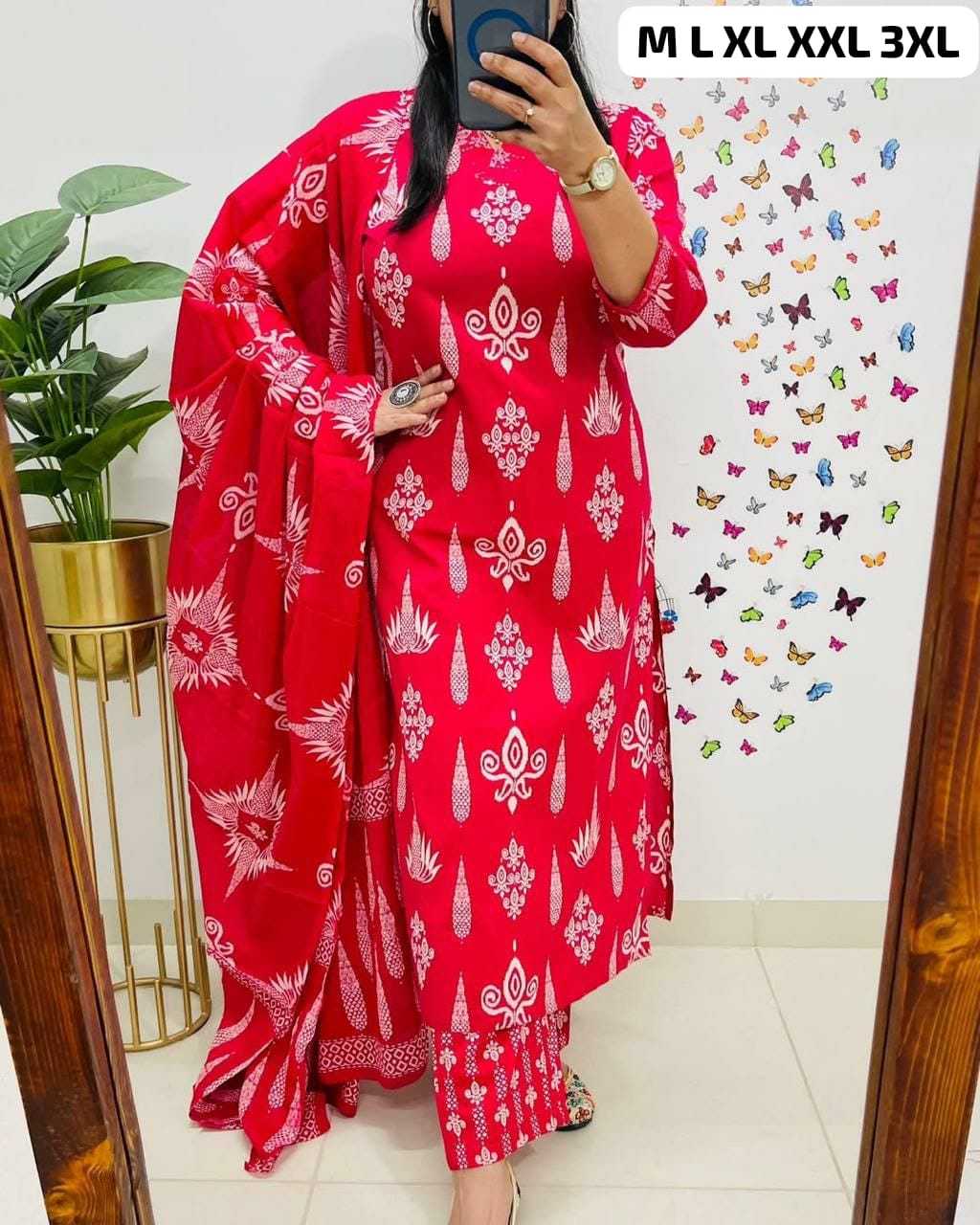 Cotton Ladies Suit