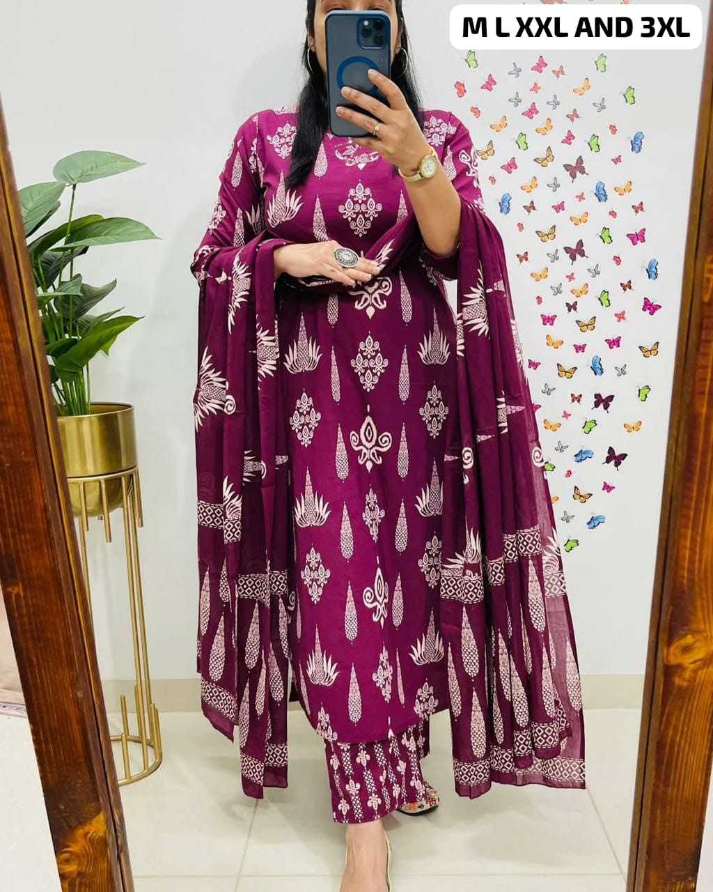 Cotton Ladies Suit
