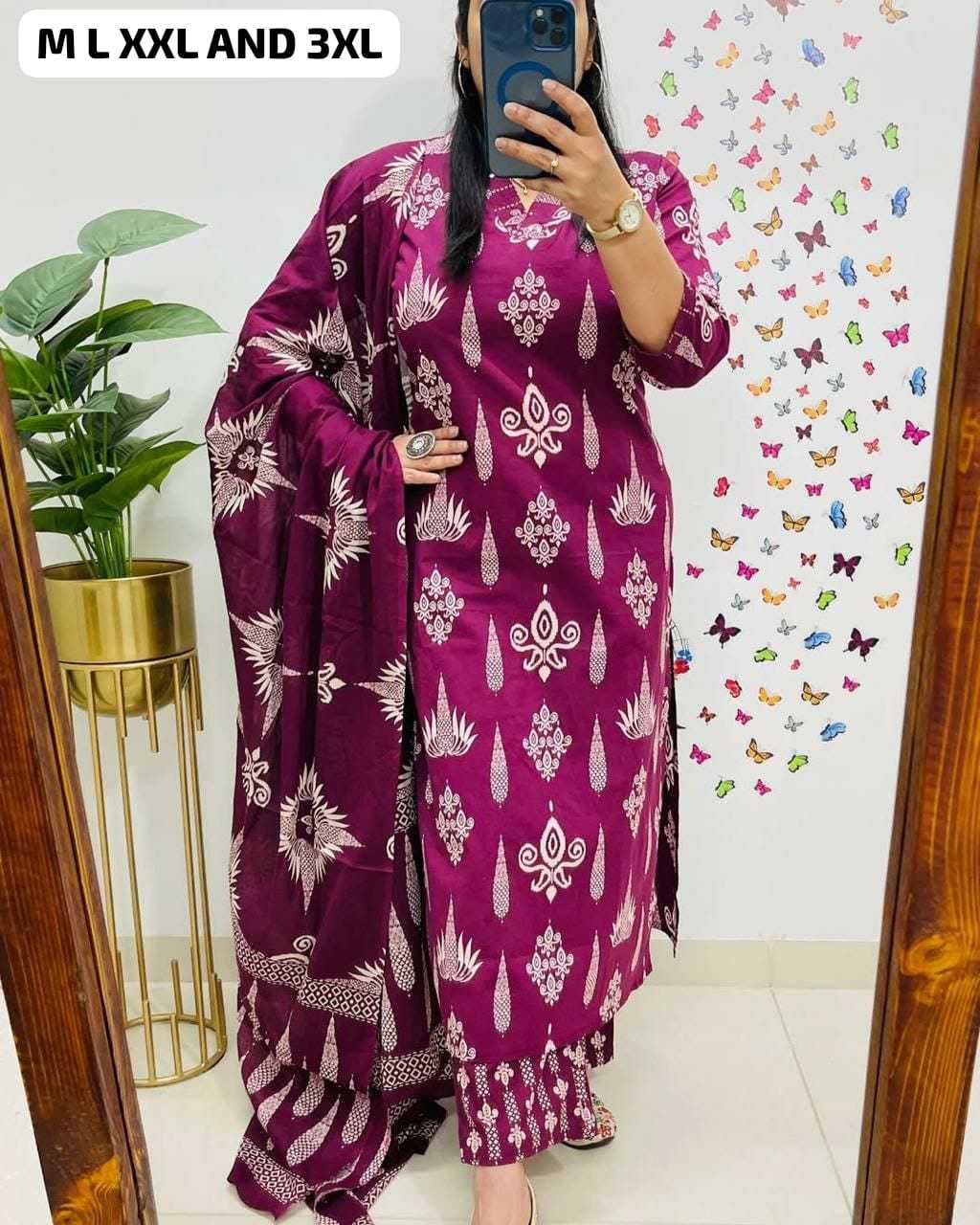 Cotton Ladies Suit