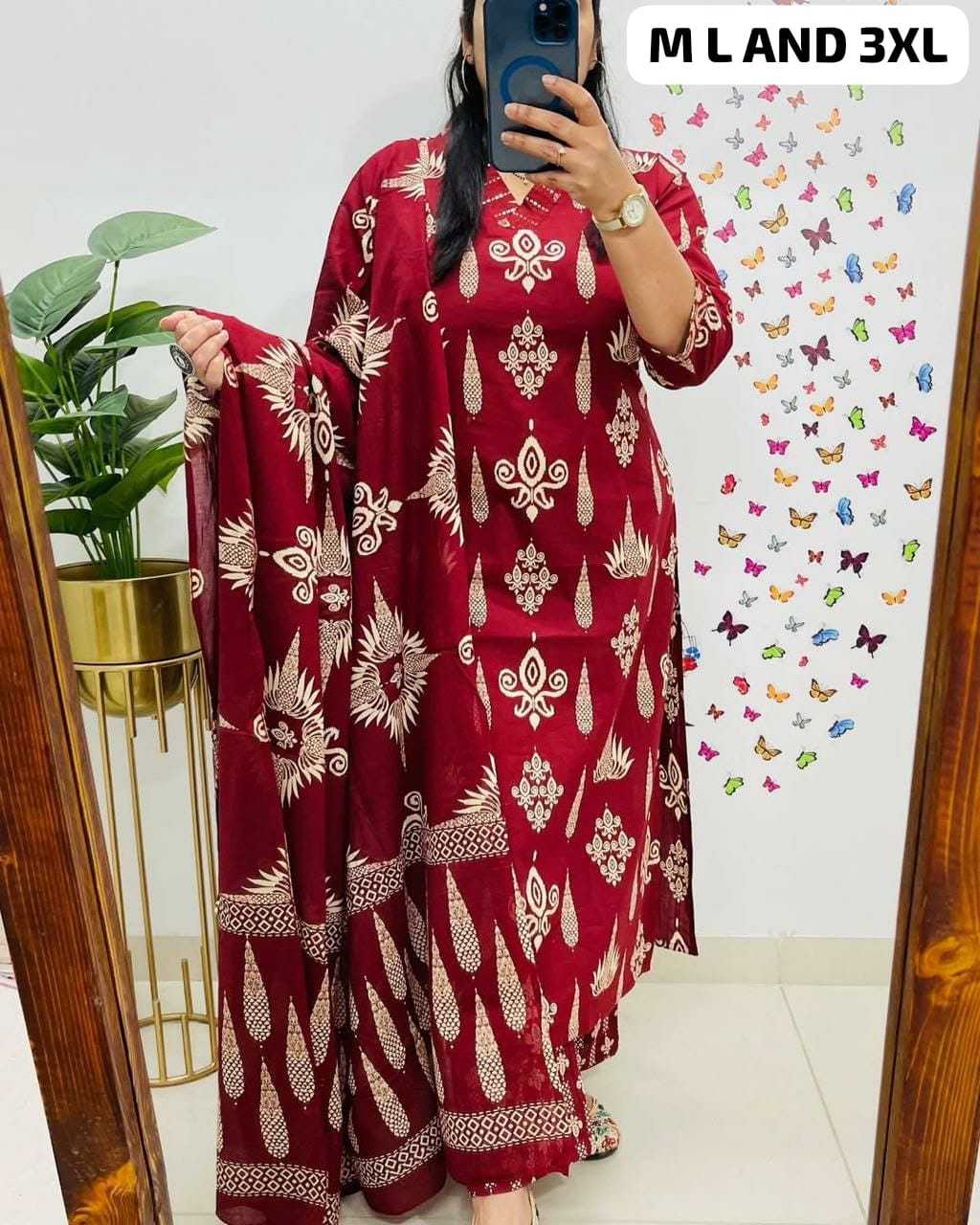 Cotton Ladies Suit