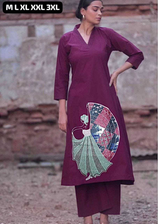 Soft Tissue Embroidery Gown