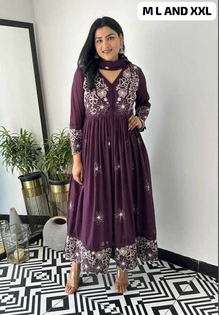 Reyon Cotton Ladies Suit