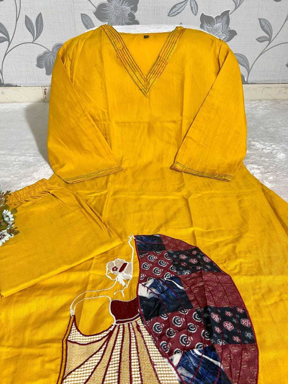 Embroidery Suit