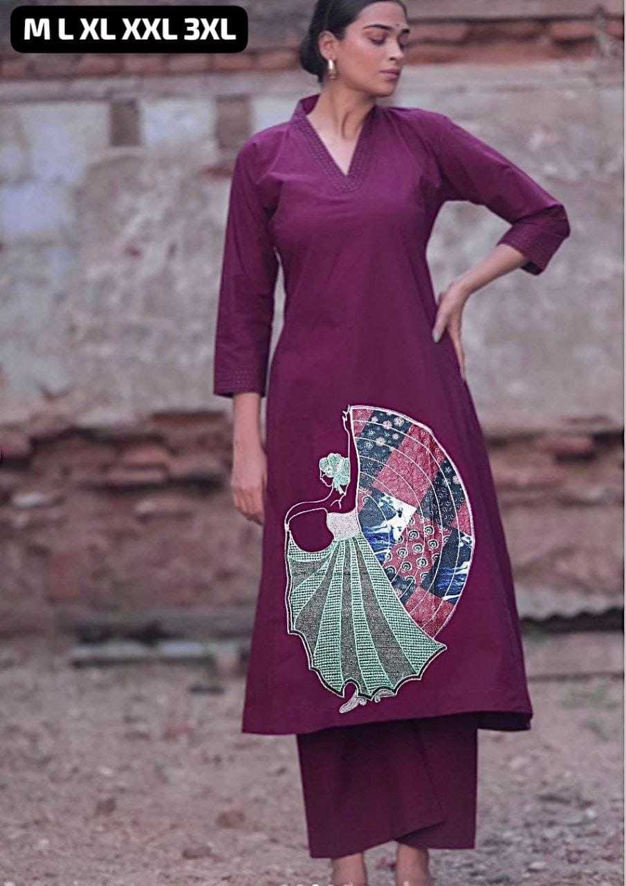 Embroidery Suit