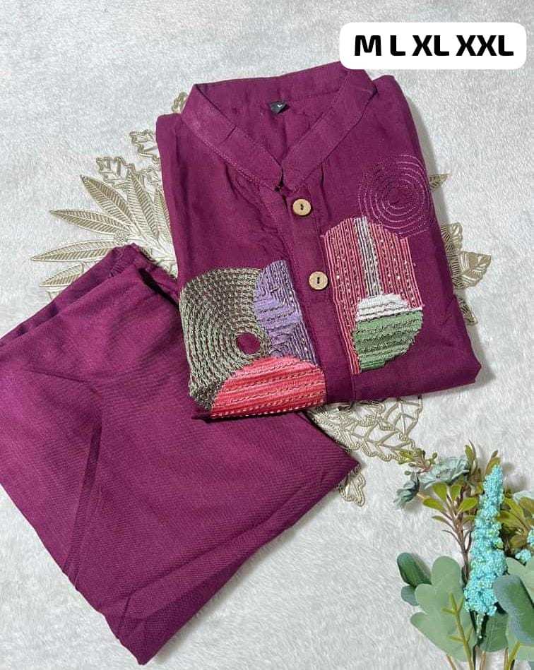 Embroidery Suit