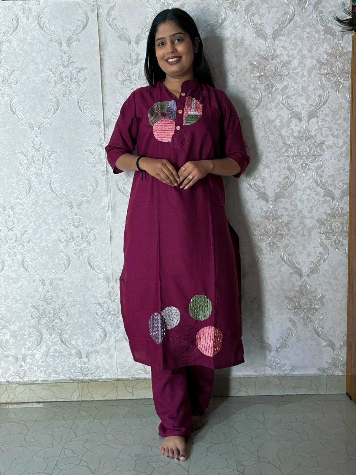 Embroidery Suit