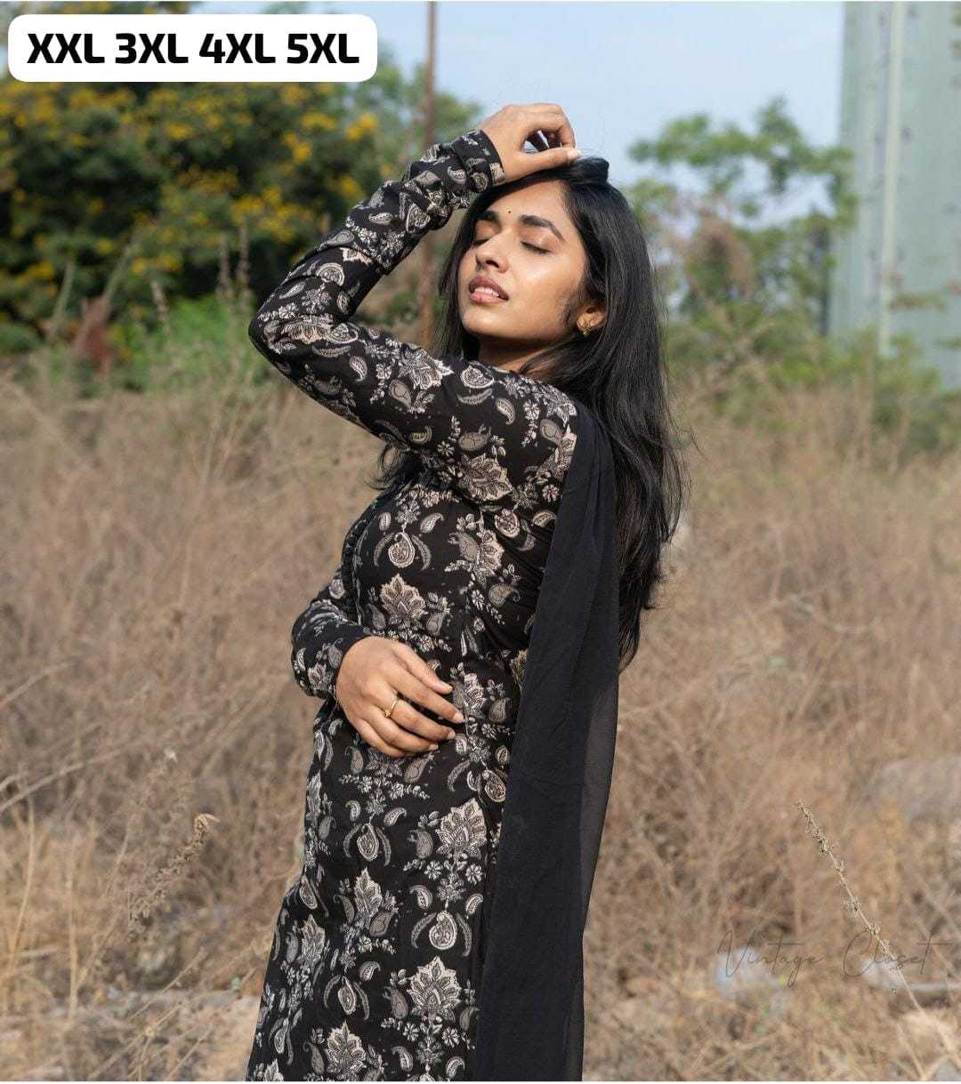 Pure Maslin Silk Printed Suit