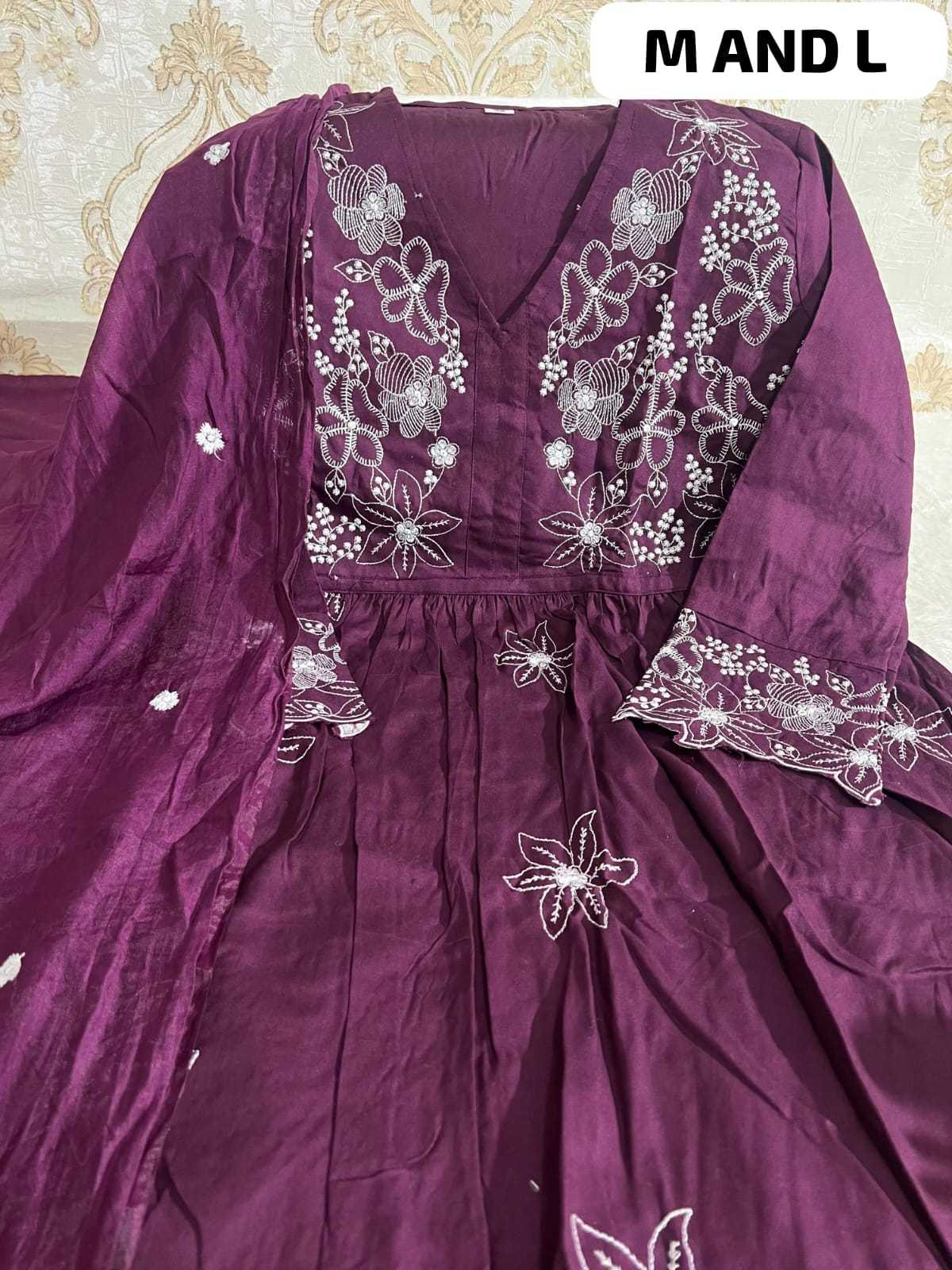 Rayon Embroidery Suit