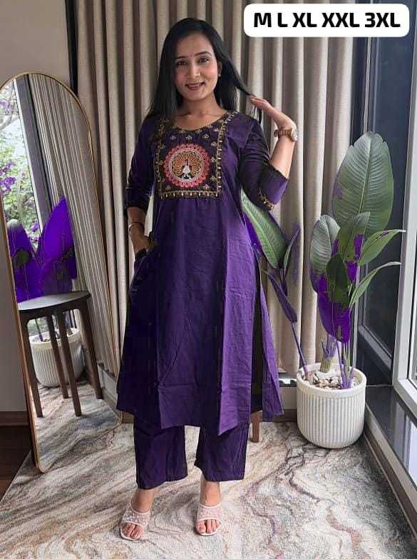 Embroidery Suit