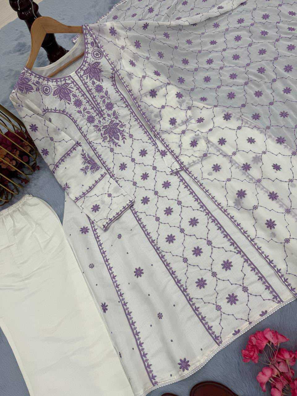 Premium Roman Silk Designer Suit