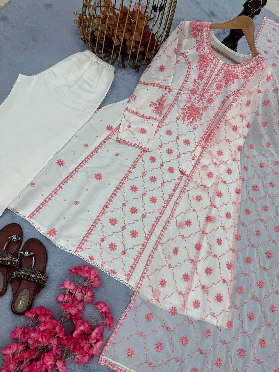 Premium Roman Silk Designer Suit