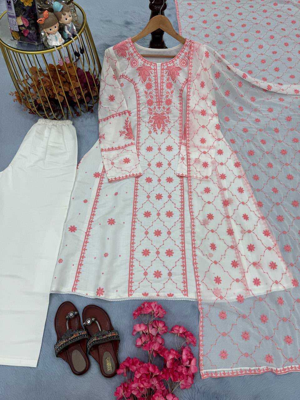 Premium Roman Silk Designer Suit