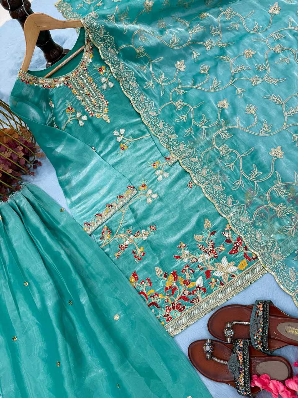 Soft Silk Ladies Suit