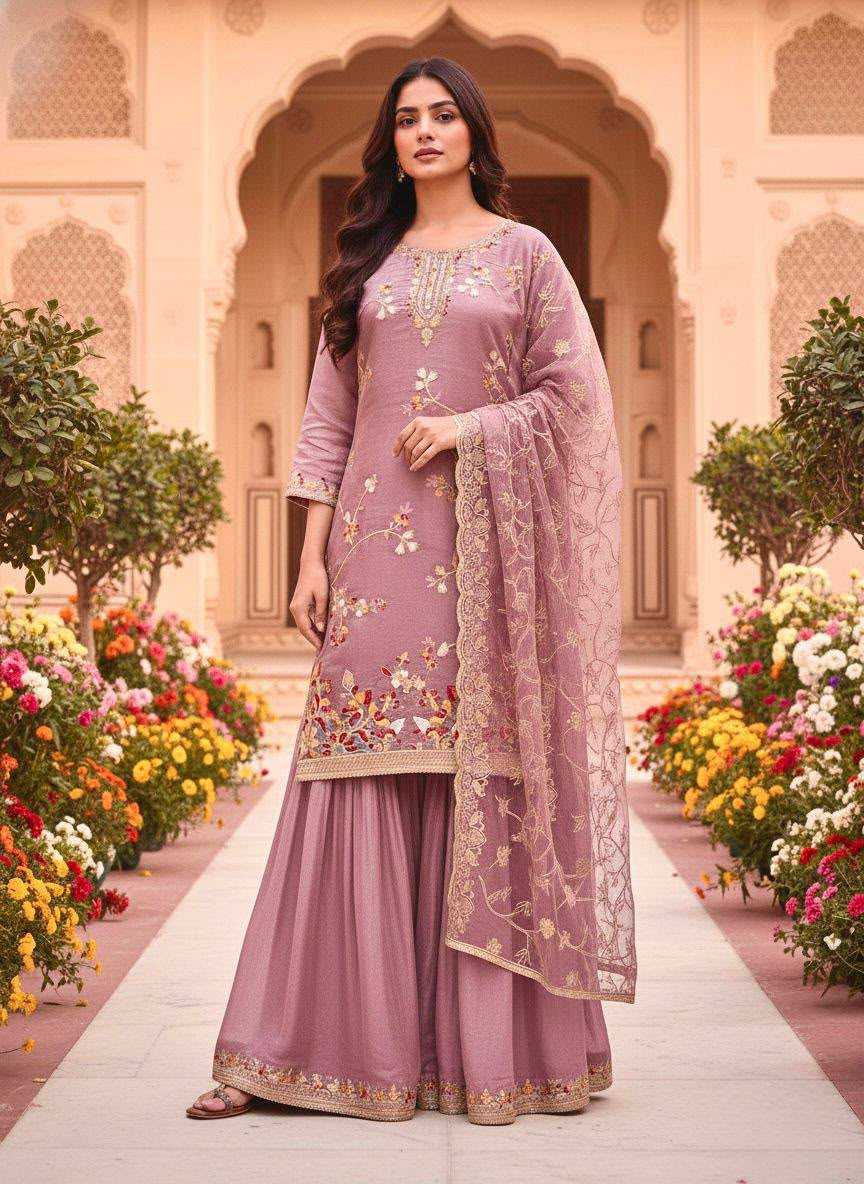 Soft Silk Ladies Suit
