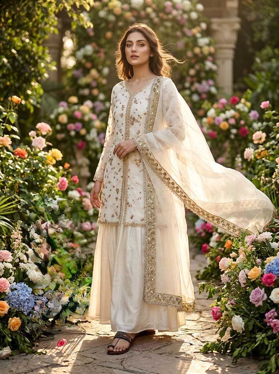 Embroidery Suit