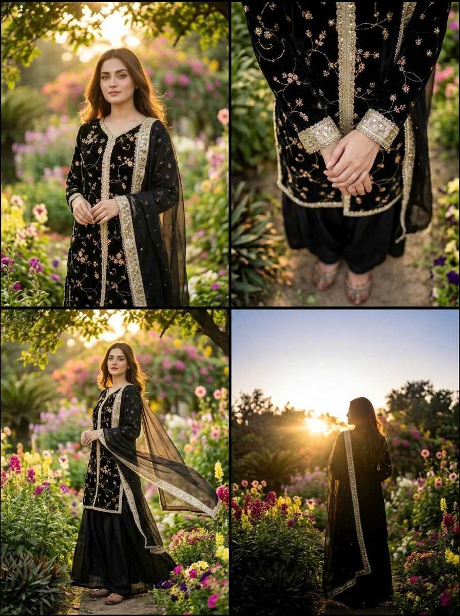 Embroidery Suit