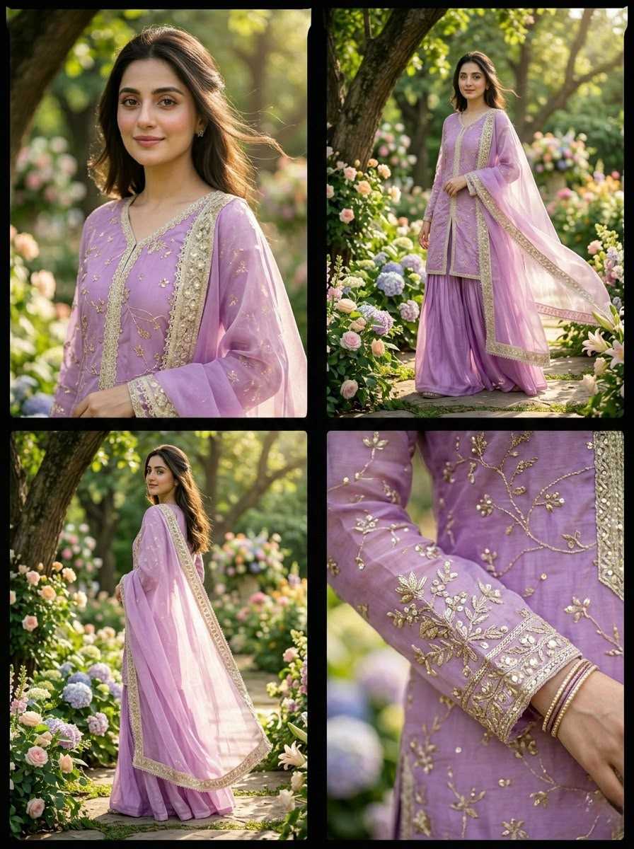 Embroidery Suit