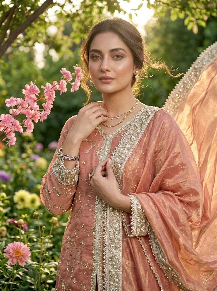 Embroidery Suit