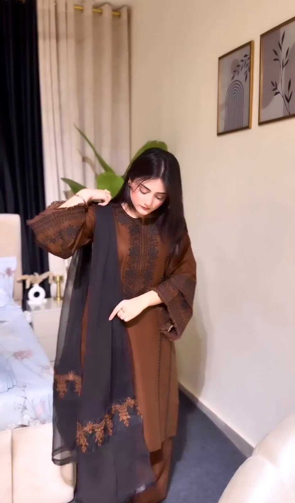 Embroidery Suit