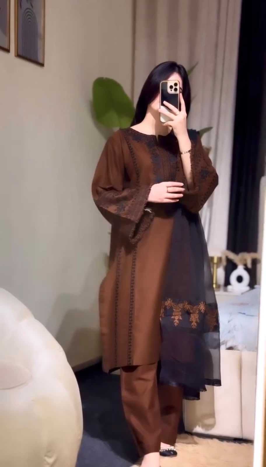 Embroidery Suit