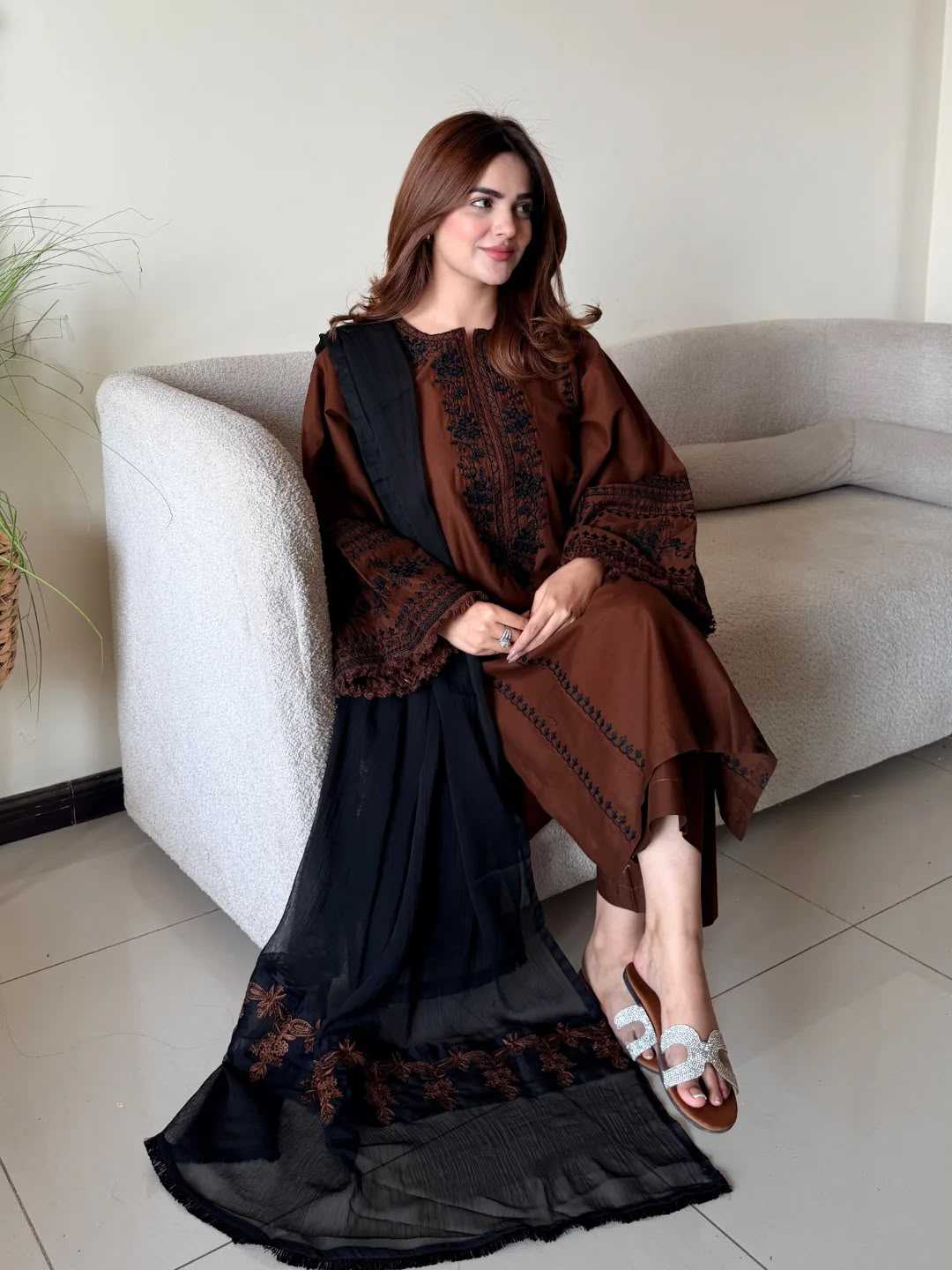 Embroidery Suit